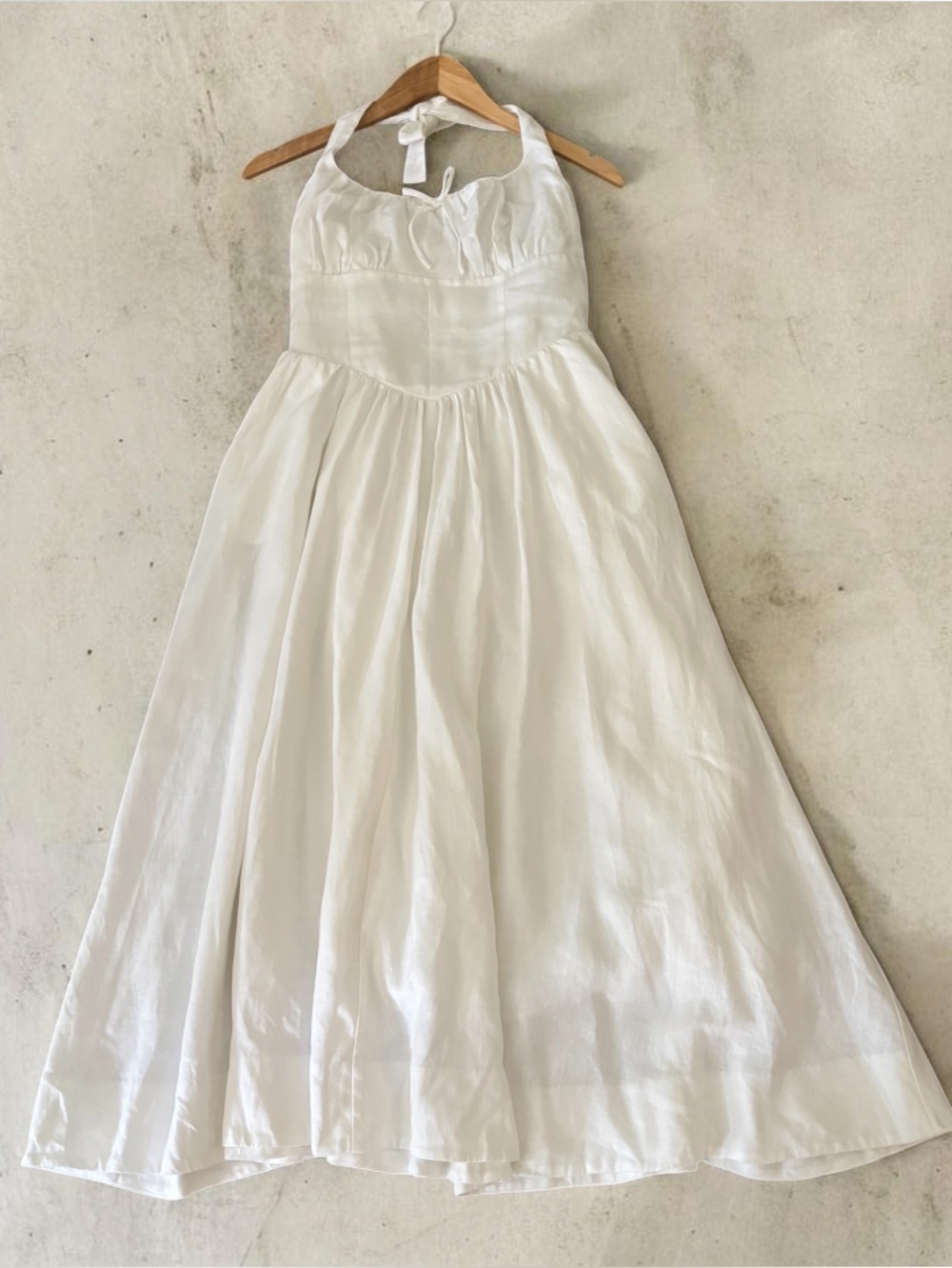 Reformation Balia Linen Midi Dress NWOT - Picture 6 of 8